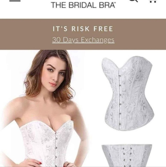 Bridal bra corset - Picture 4 of 4